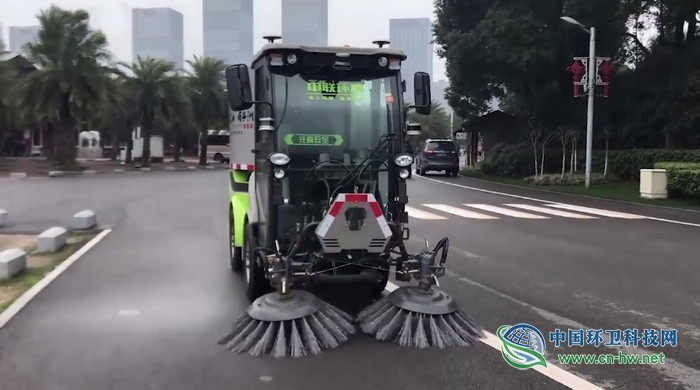 5G來了！中聯(lián)環(huán)境環(huán)衛(wèi)智慧機(jī)器人作業(yè)集群落地長沙